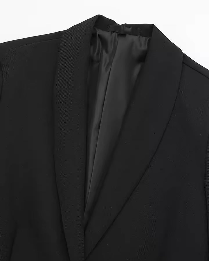 BLAZER NERO PIUME
