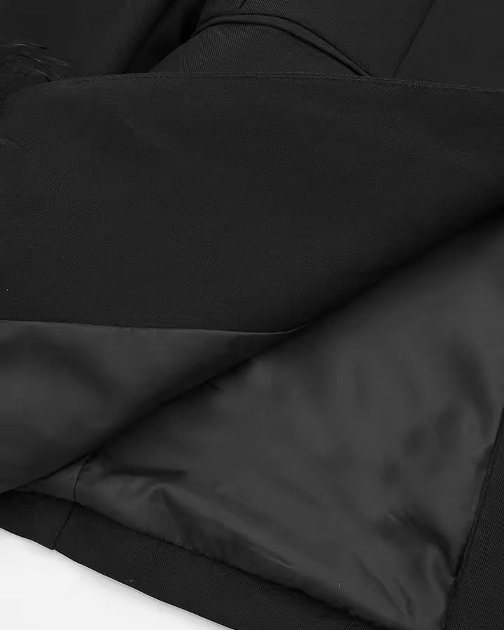 BLAZER NERO PIUME